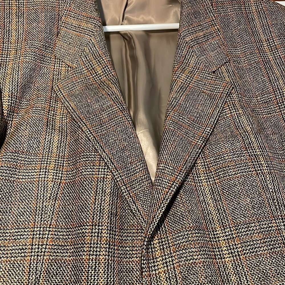 Mens Boss Hugo Boss Galilei Tweed Wool Cashmere Blend Academia Suit Coat… - Picture 3 of 10